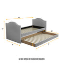 Messina Daybed with Trundle