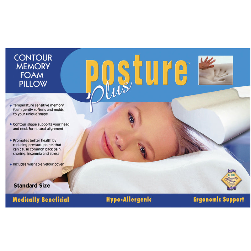 Posture Plus Memory Foam Pillow
