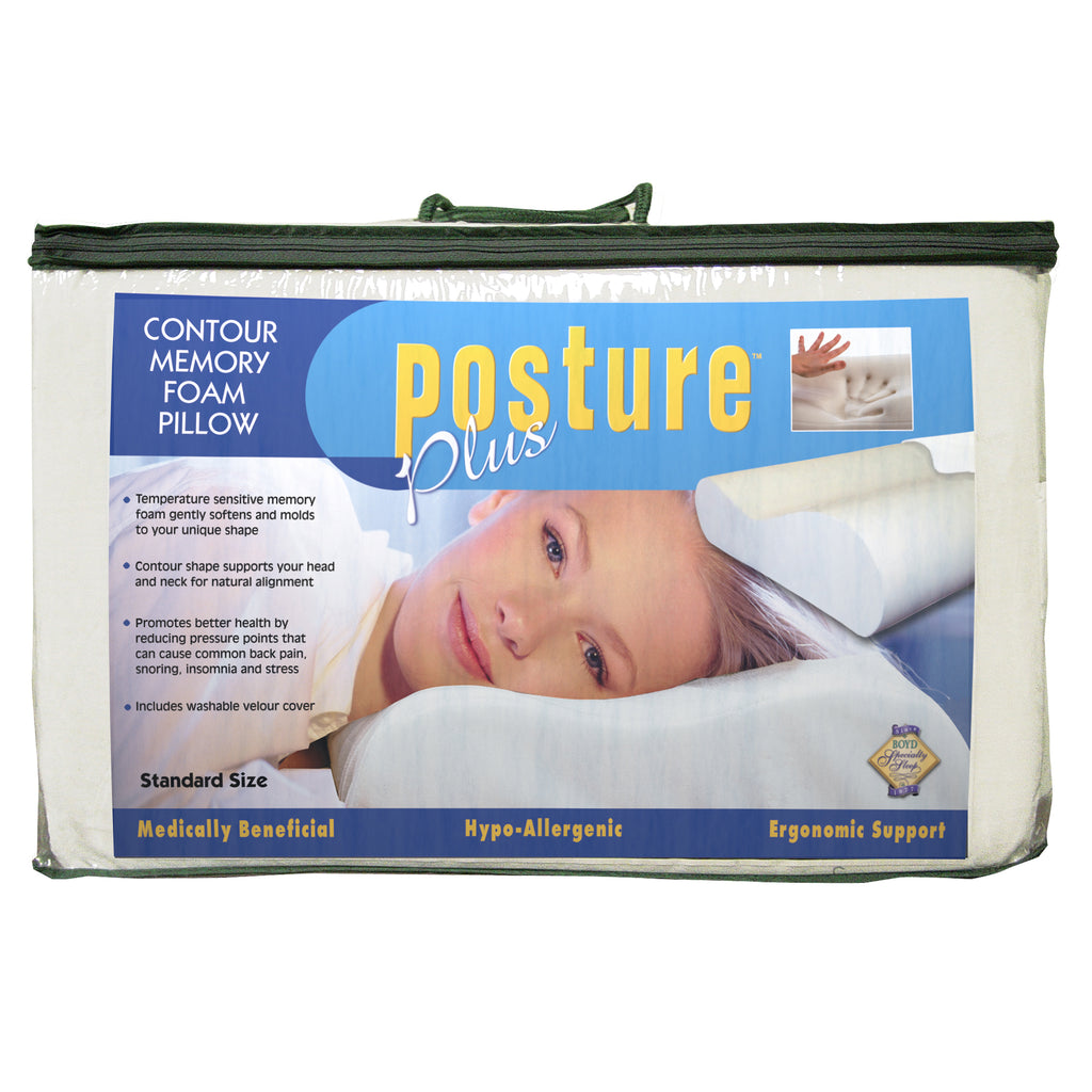 Posture Plus Memory Foam Contour Pillows Review