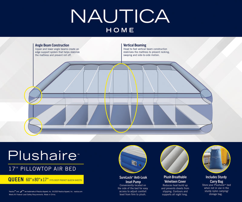Nautica Home Plush Aire™ Air Mattress