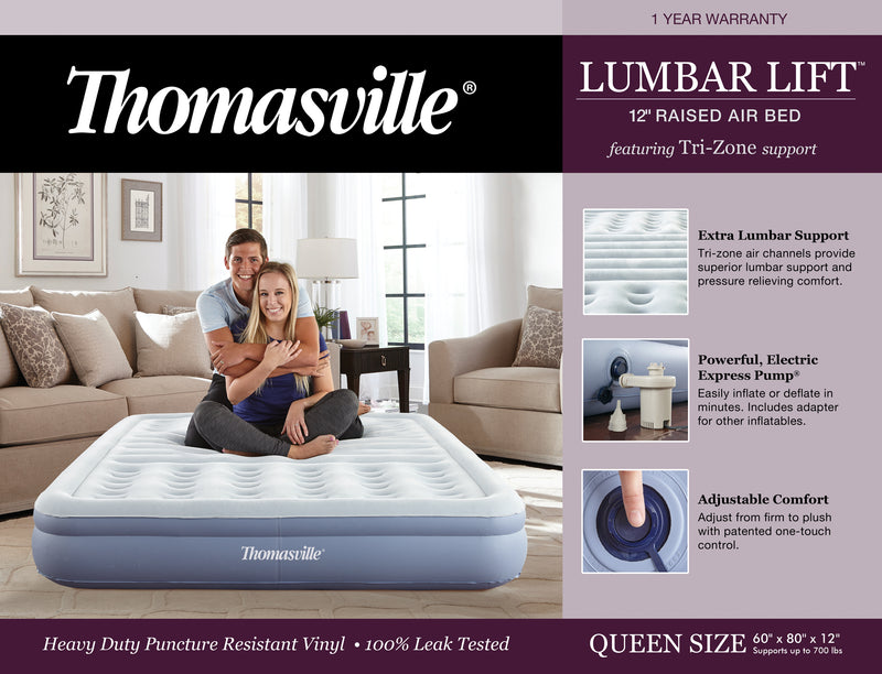 Thomasville® Lumbar Lift™ Air Mattress
