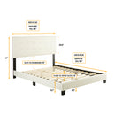 Roma Upholstered Platform Bed