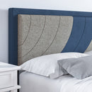 Sail-Away Upholstered Platform Bed