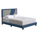 Sail-Away Upholstered Platform Bed