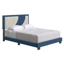Sail-Away Upholstered Platform Bed