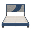 Sail-Away Upholstered Platform Bed
