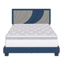 Sail-Away Upholstered Platform Bed