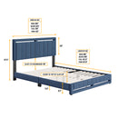 Beaumont Upholstered Platform Bed
