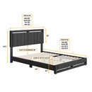 Beaumont Upholstered Platform Bed