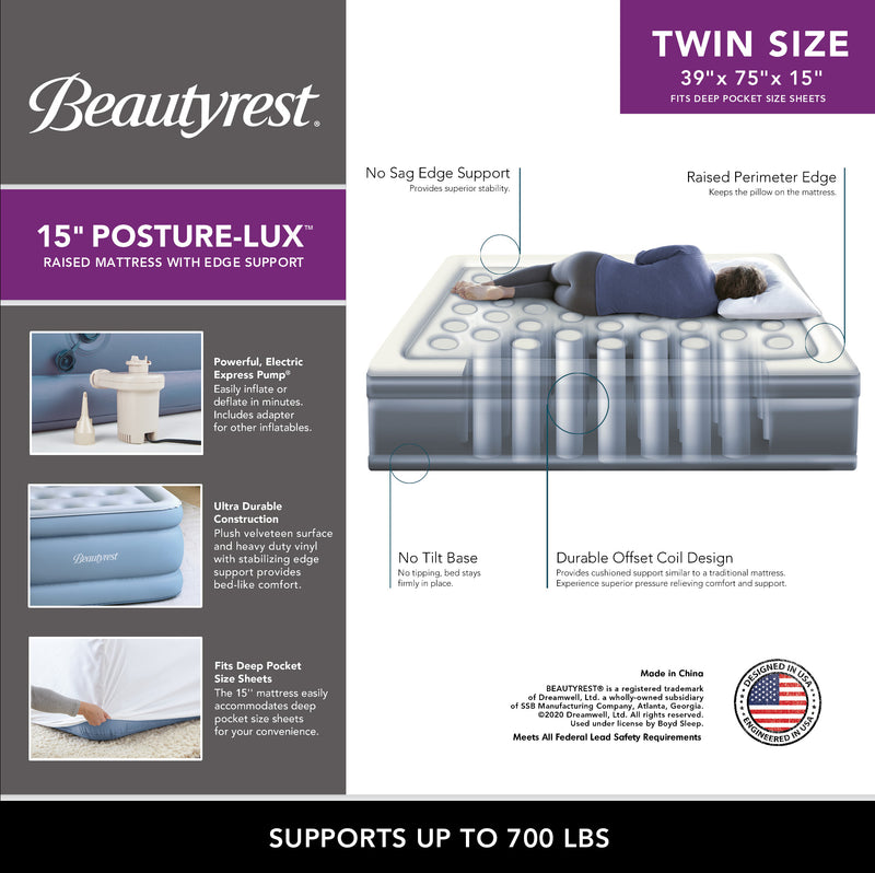 Beautyrest® Posture-Lux™ Air Mattress