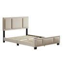 Triptych Upholstered Platfom Bed