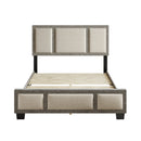 Triptych Upholstered Platfom Bed