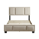 Triptych Upholstered Platfom Bed