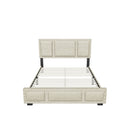 Triptych Upholstered Platfom Bed