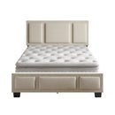 Triptych Upholstered Platfom Bed