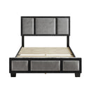 Triptych Upholstered Platfom Bed