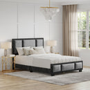 Triptych Upholstered Platfom Bed