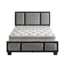 Triptych Upholstered Platfom Bed