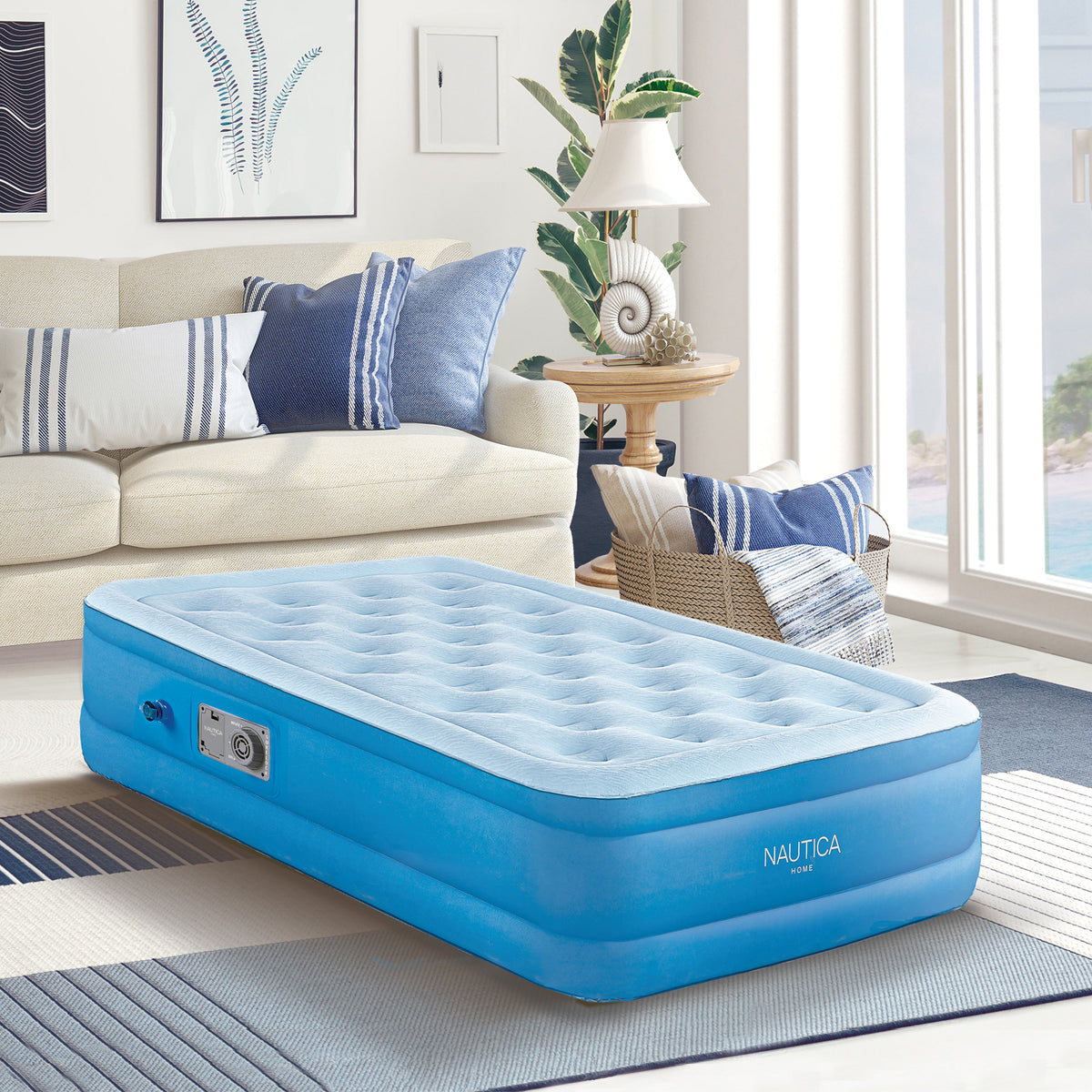 Pillow top air mattress king best sale