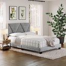 Vector Upholstered Platform Bed