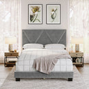 Vector Upholstered Platform Bed