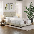 Vector Upholstered Platform Bed