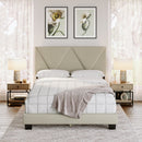Vector Upholstered Platform Bed