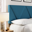 Vector Upholstered Platform Bed