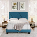 Vector Upholstered Platform Bed