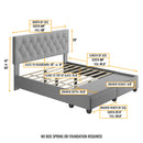 Verona Platform Storage Bed