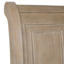 Allegra Contemporary Sleigh Storage Bed