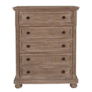 Allegra Contemporary Sleigh Storage Bed 5 Piece Bedroom Set